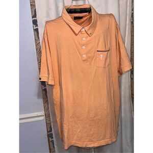 NICE William Murray Shirt Men’s XXL Polo Golf Apparel Peach Caddy Shack Bill Goo